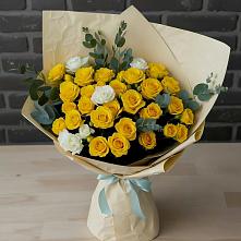 Букет цветов из:  Розы в Кимовске