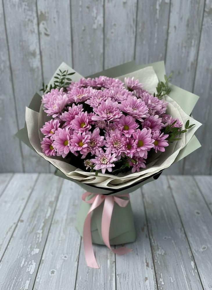 Букет цветов из: Хризантемы в Кимовске