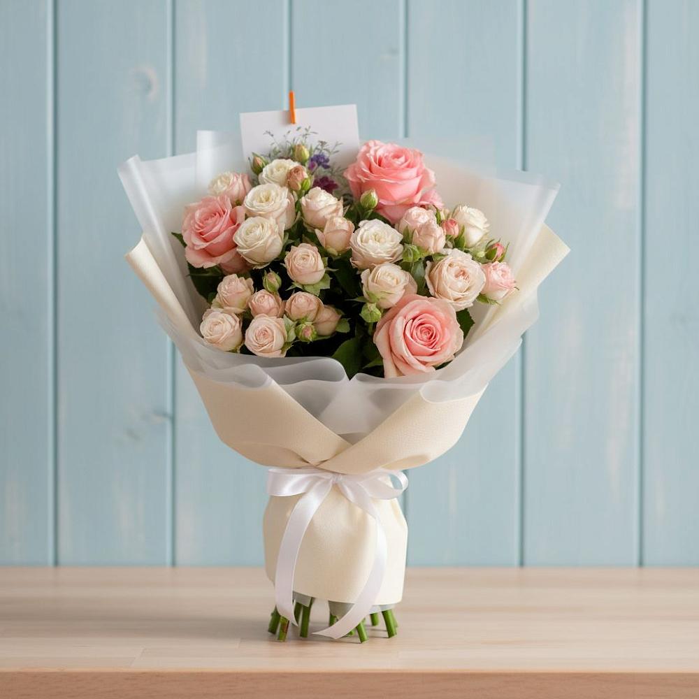 Букет цветов из: Розы в Кимовске