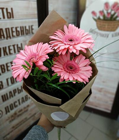 Букет цветов из: Герберы в Кимовске