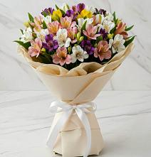 Букет цветов из:  Альстромерии #REPLACE_PRED# Кимовске