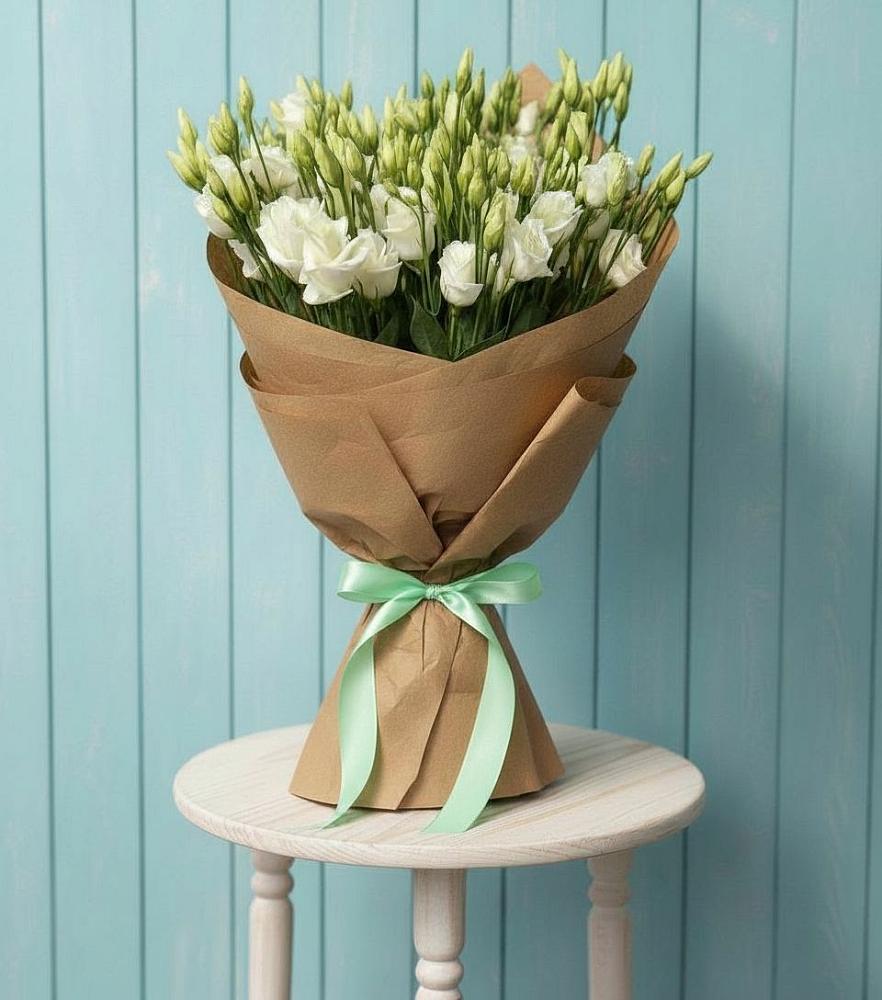 Букет цветов из: Лизиантусы в Кимовске