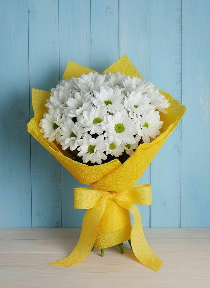 Букет цветов из: Хризантемы в Кимовске