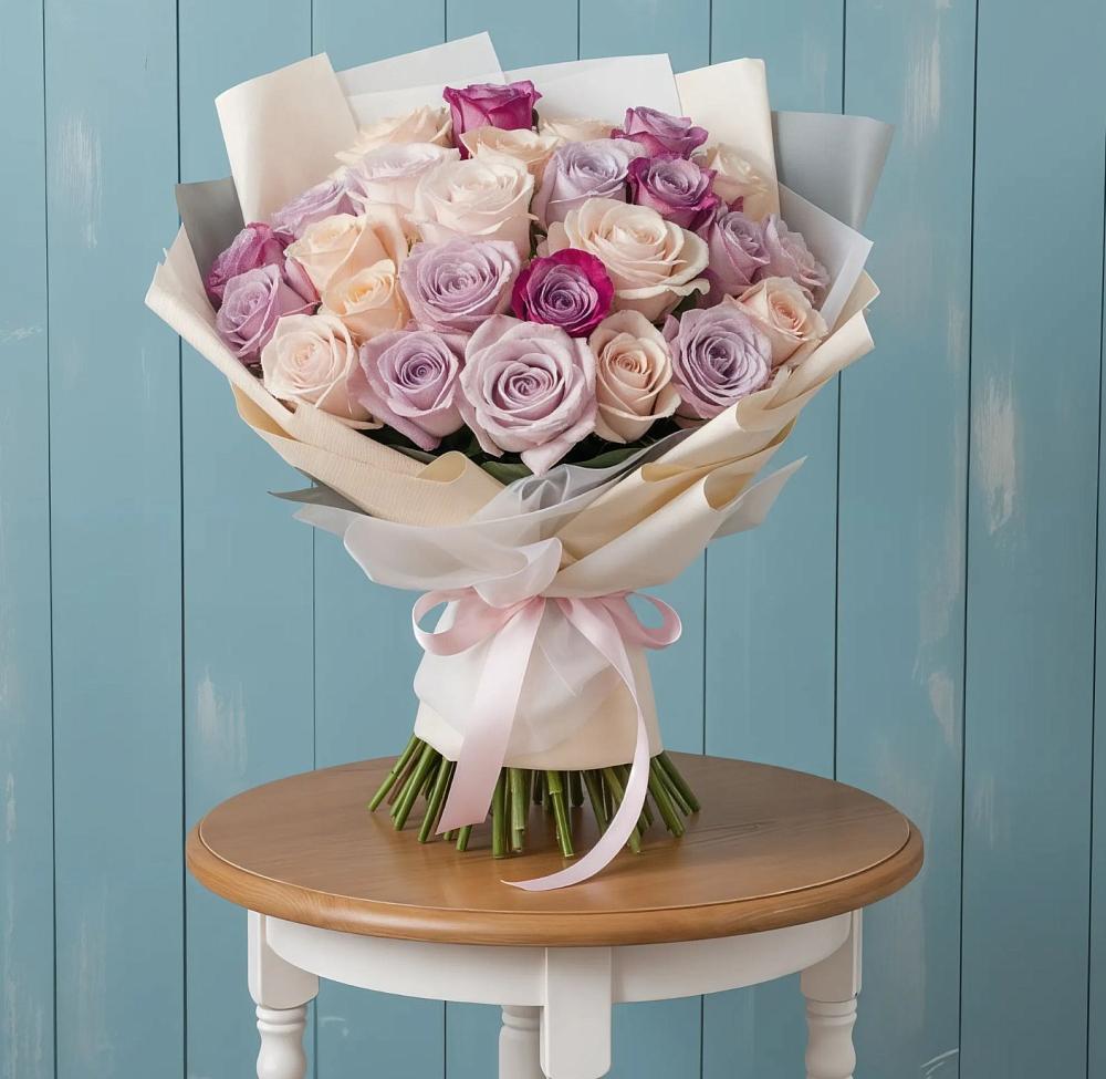 Букет цветов из: Розы в Кимовске