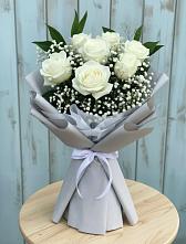 Букет цветов из:  Розы #REPLACE_PRED# Кимовске