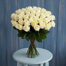 Букет 51 Белая роза Эдлесс Лав #REPLACE_PRED# Кимовске