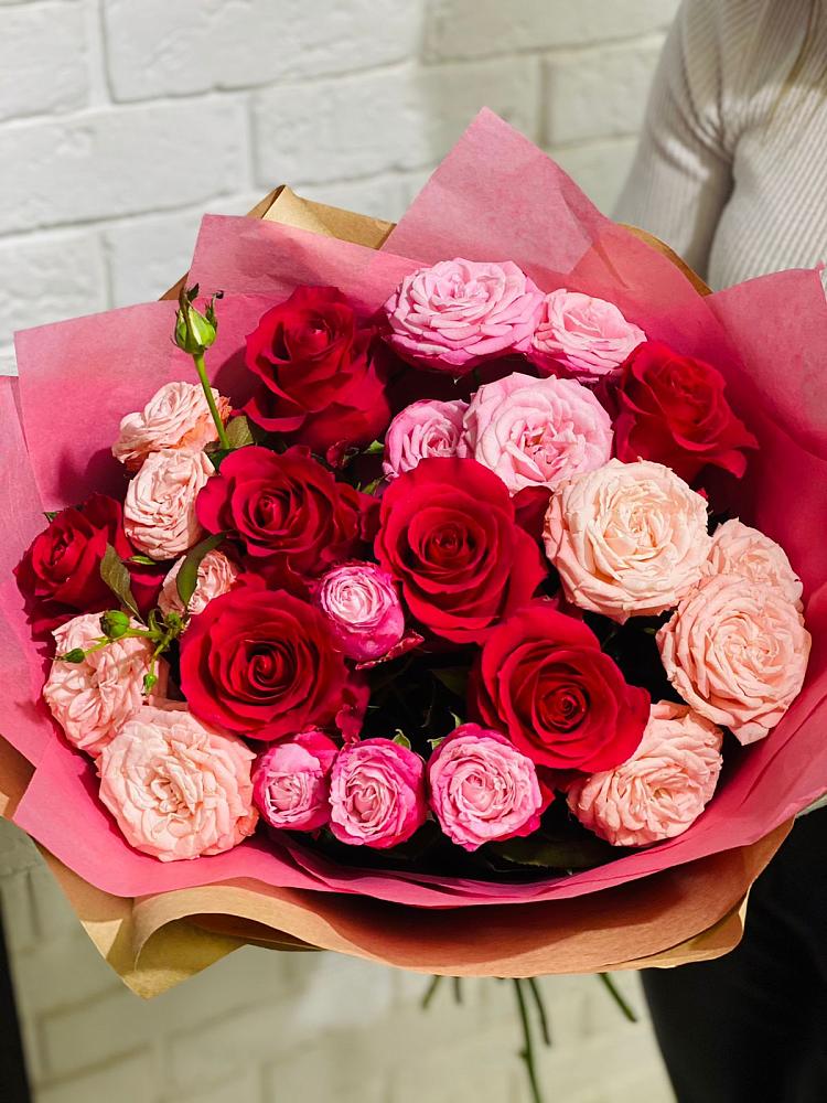 Букет цветов из: Розы в Кимовске