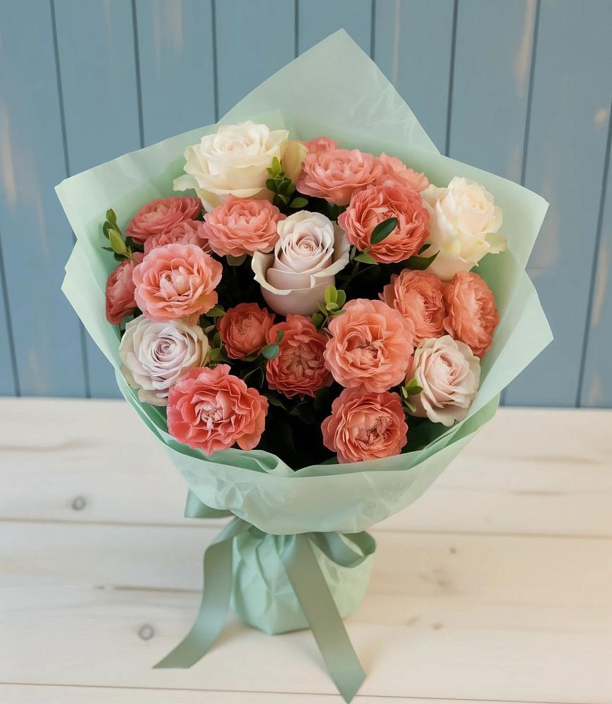 Букет цветов из: Розы в Кимовске