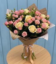 Букет цветов из:  Розы в Кимовске