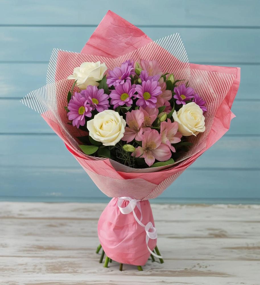 Букет цветов из: Герберы в Кимовске