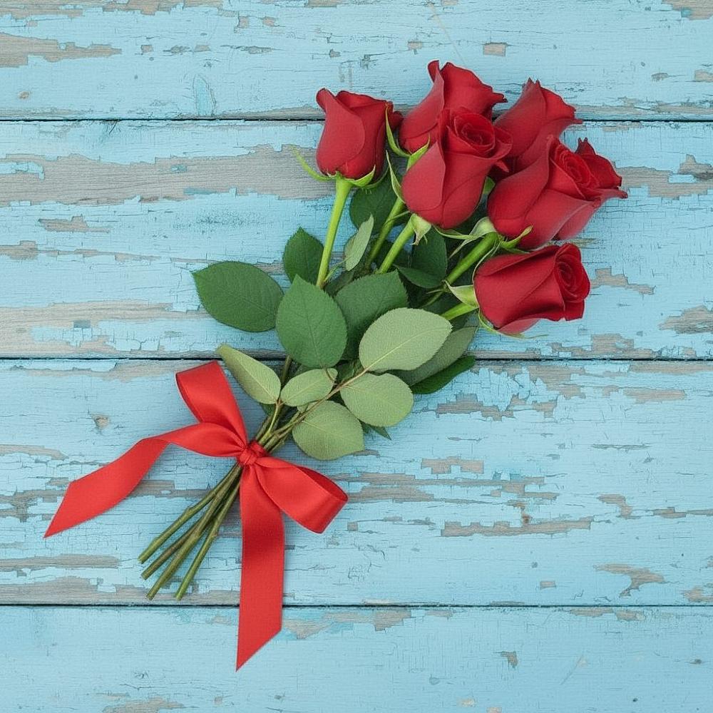 Букет Красные розы в Кимовске