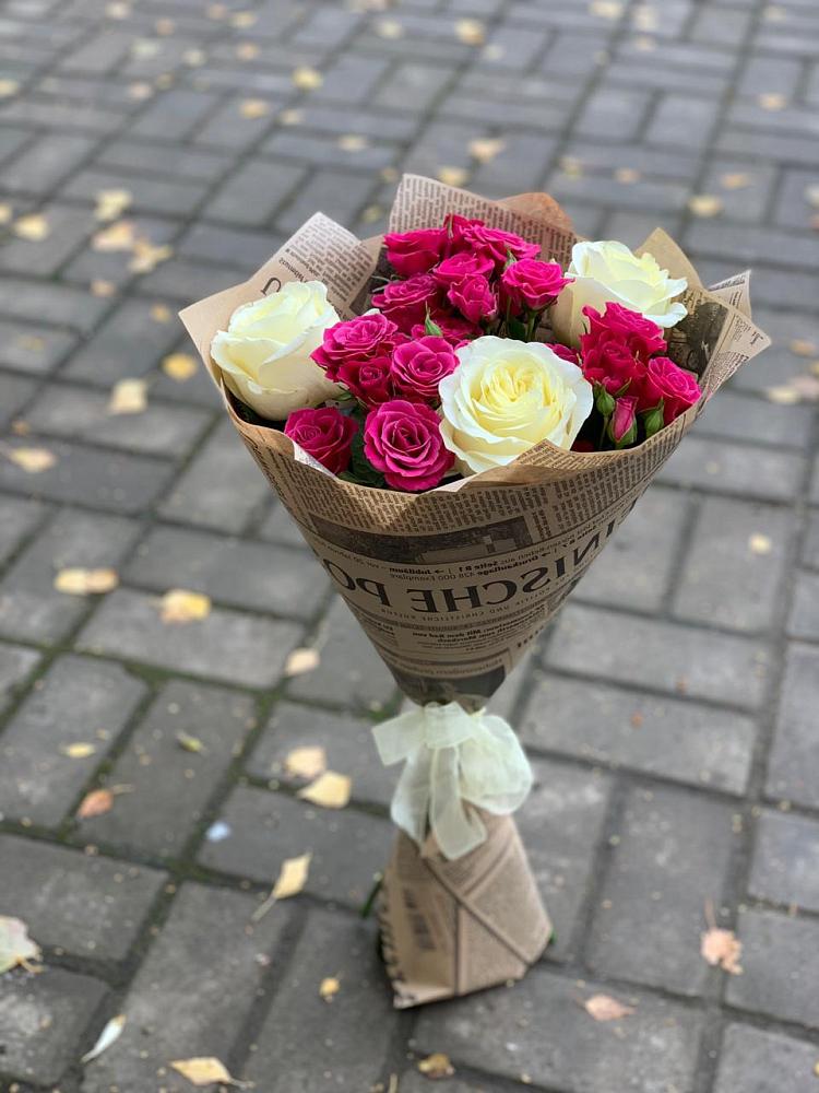 Букет цветов из: Розы в Кимовске