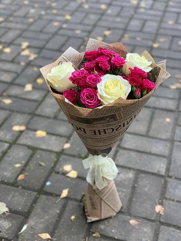 Букет цветов из: Розы в Кимовске