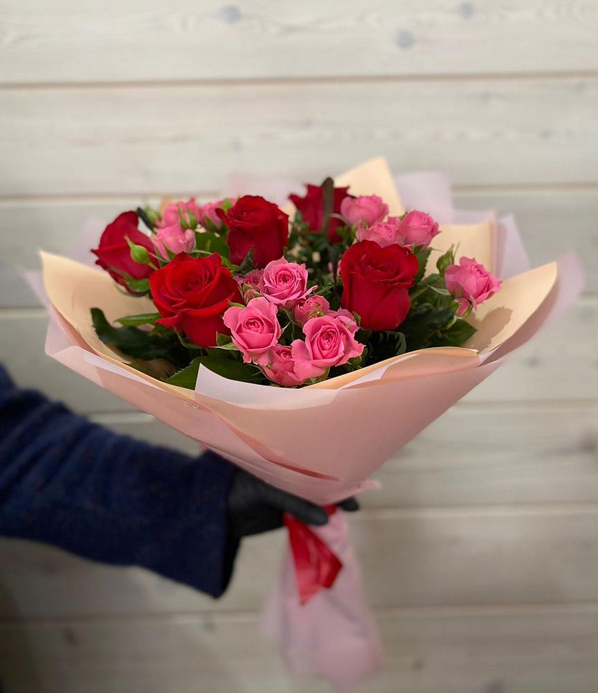 Букет цветов из: Розы в Кимовске