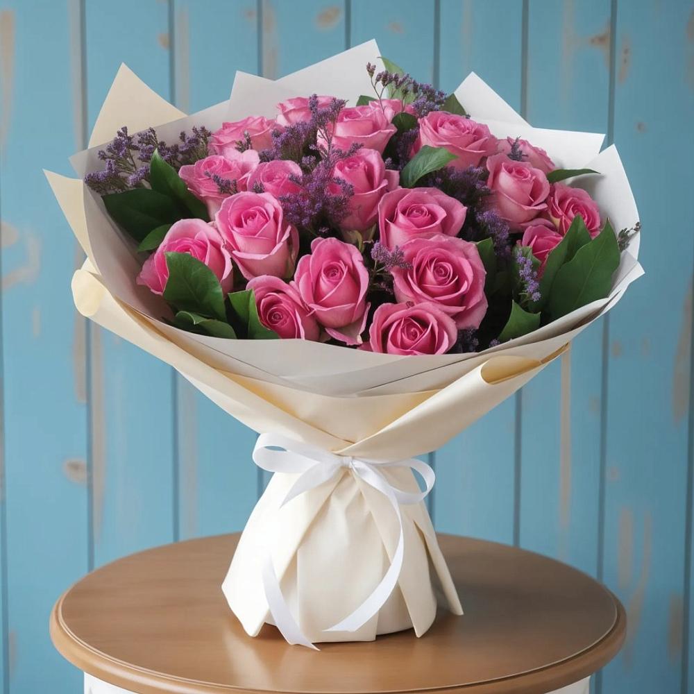 Букет цветов из: Розы в Кимовске