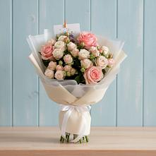 Букет цветов из:  Розы в Кимовске