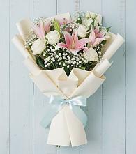 Букет цветов из:  Лилии в Кимовске