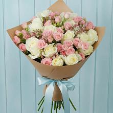 Букет цветов из:  Розы в Кимовске