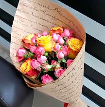 Букет цветов из:  Розы #REPLACE_PRED# Кимовске